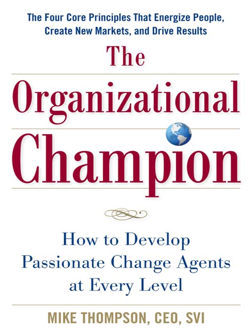 Cover image for The Organizational Champion